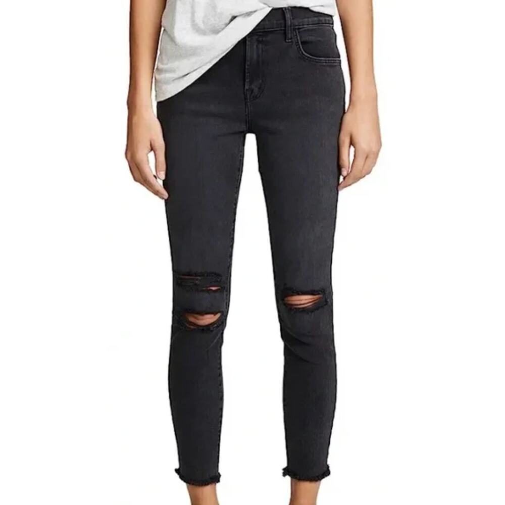 J.Brand	Mercy  Cropped - Dark Grey/Black	26